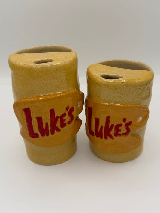 Handmade Ceramic Tumbler – Luke's Diner