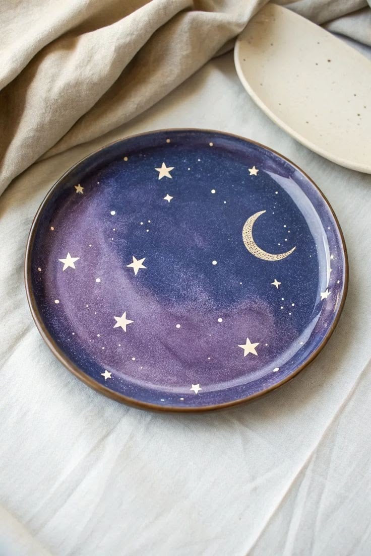 Under the Stars Plate at Turning Times Pottery  11/26/2026
