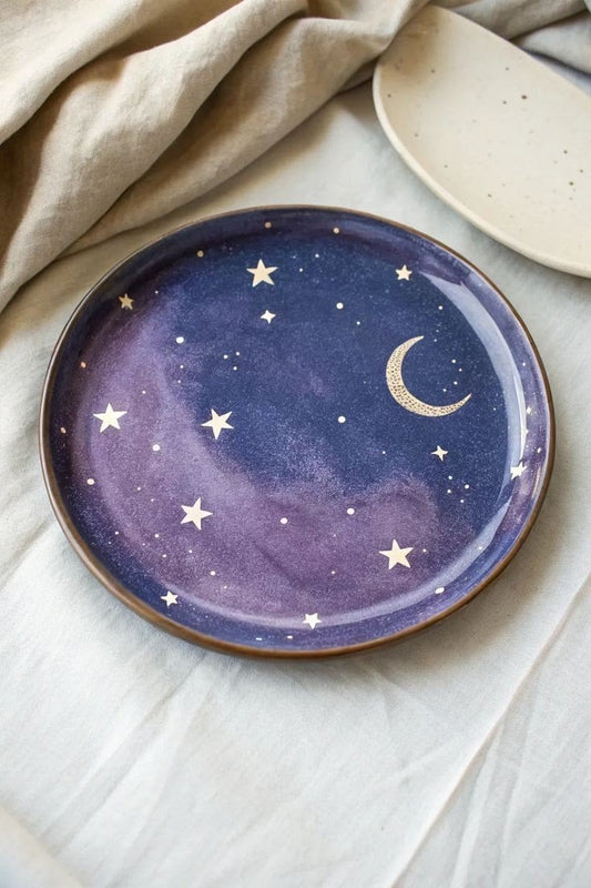Under the Stars Plate at Turning Times Pottery  11/26/2026